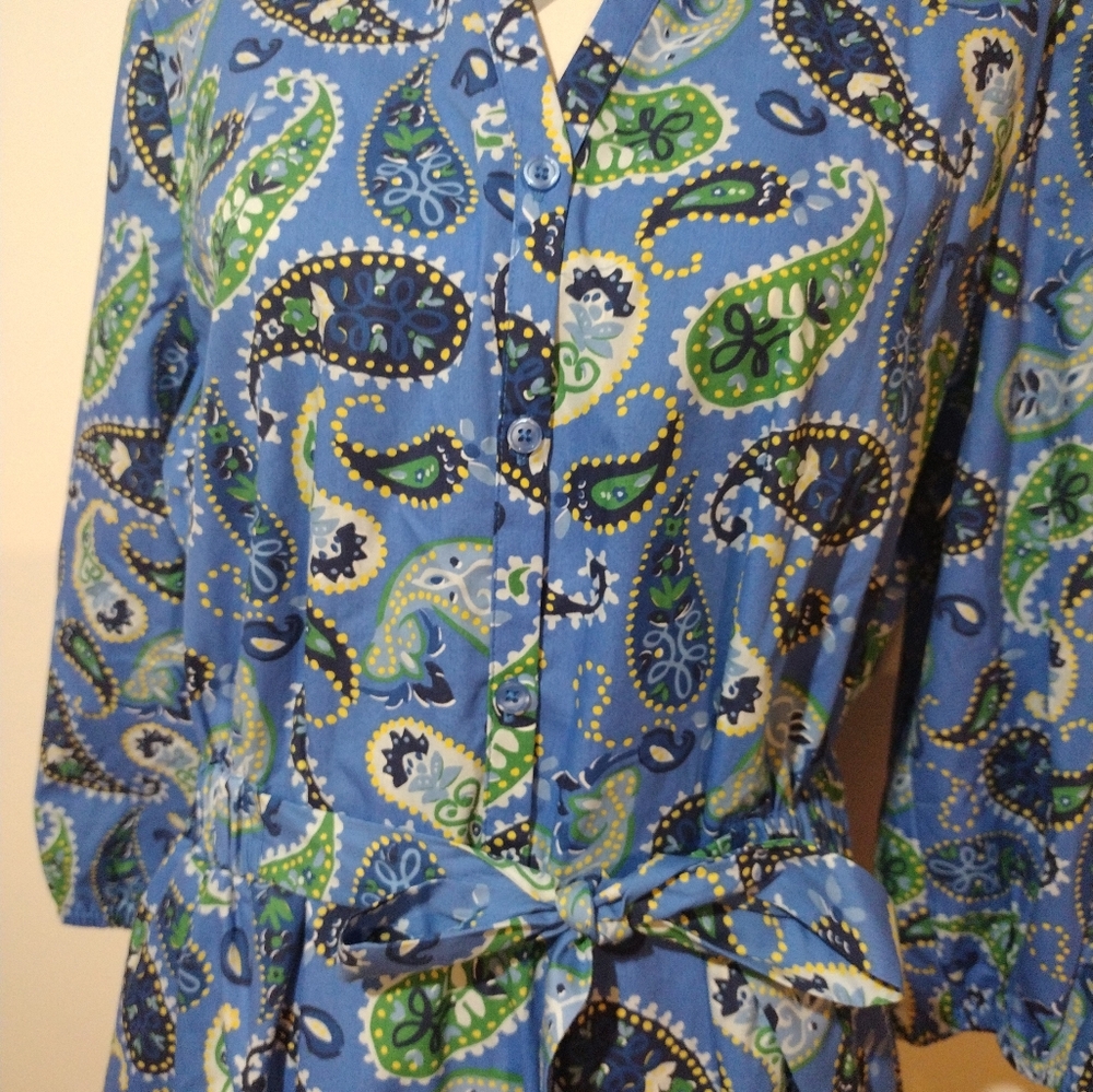 Croft & Barrow button front dress XL - Picture 2 of 3